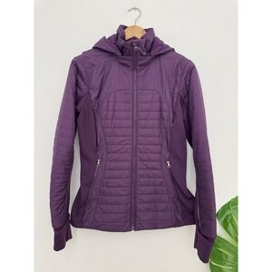 Lululemon First Mile Jacket Eggplant Purple Sz 10